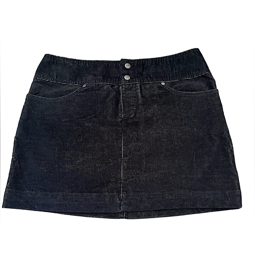 Athleta Vintage Ridge Corduroy Mini Skirt| Black| Women’s Size 8P